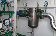 Magnetic Strainer OIS /filter/ in the water heating instalation